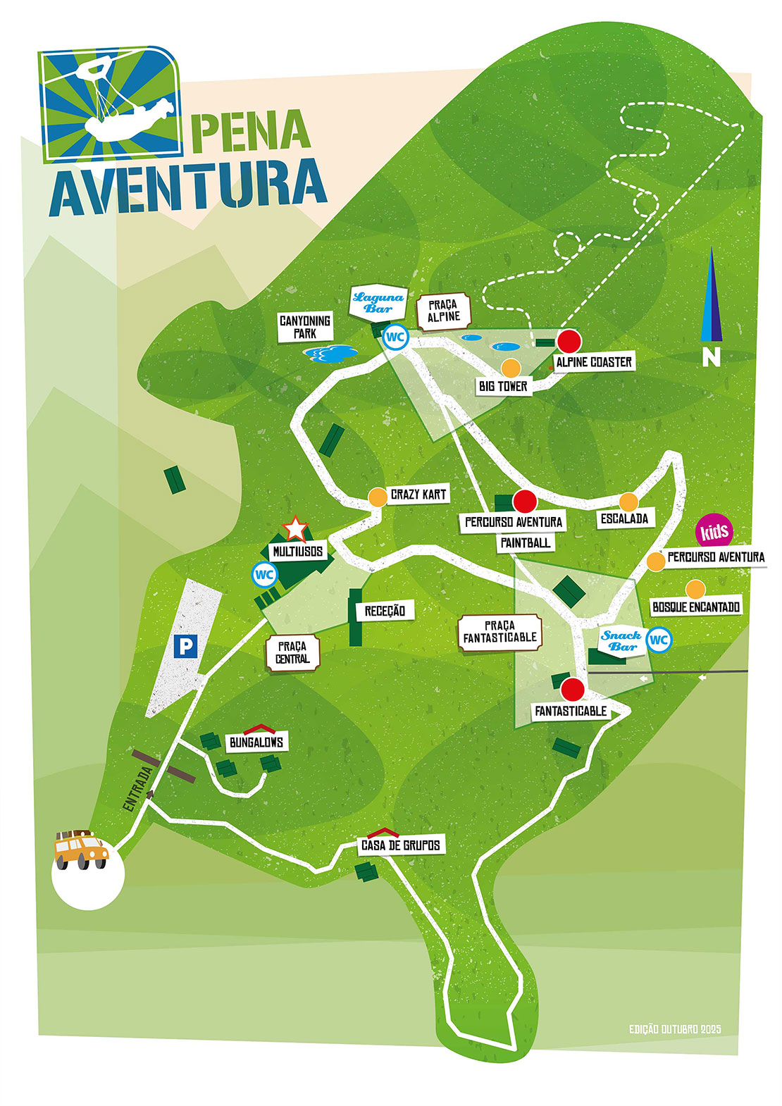 mapa penaaventura
